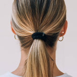 Nylon Hair Ties | Small | Jet Black