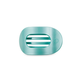 Round Flat Hair Clip | Small | Totally Turquoise