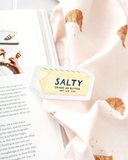 Salty Butter Stick — Sassy Food Pun Vinyl Sticker