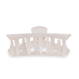 Open Coconut White Large Hair Clip