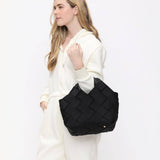 Resilience - Woven Neoprene Tote: Black