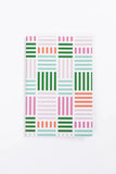 Small Journal - Town Square Pink/Green