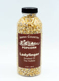 14oz Bottle of Ladyfinger Hulless Popcorn