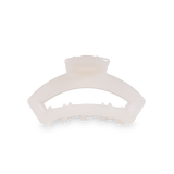 Open Coconut White Tiny Hair Clip