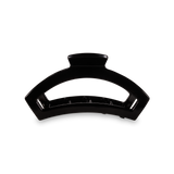 Open Jet Black Medium Hair Clip