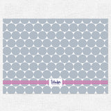Gray Big Dots Stationery