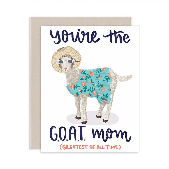 GOAT Mother’s Day Card