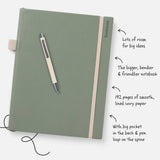 Bookaroo Bigger Things Notebook: Cream