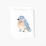 Bluebird mini enclosure notecard