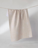 Whisper Web Tea Towel: Black