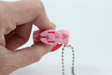 Zorble Keychain | Fidget | Squish & Snap |: Blue