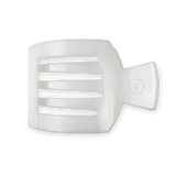 Coconut White Medium Flat Square Clip