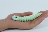 Fidget Friends Hognose Snake – 3D Printed Toy - 2 Colors: Red/Orange