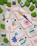 Tile Toss Tea Towel