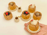 Waffle Clicker 3D Printed Fidget Toy Keychain: Yes / Waffles on Plate / Berries