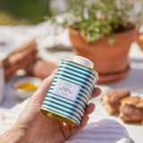 Organic Basil Olive Oil - Stripes