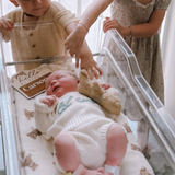 Teddy Bear Bamboo Muslin Swaddle Baby Blanket