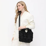 Resilience - Woven Neoprene Tote: Cream