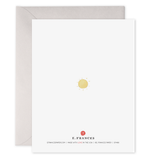 Glue Greeting Card: 4.25 X 5.5 INCHES