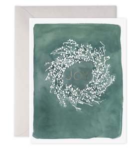 White Berry Wreath | Christmas Cards (Boxed Set of 6): 4.25 X 5.5 INCHES