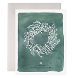 White Berry Wreath | Christmas Cards (Boxed Set of 6): 4.25 X 5.5 INCHES