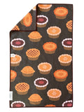 Take A Piece: Double-Sided Hand Towel: Brown / 17x27 in / Hand Towel