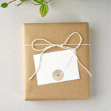 Kraft gift mini notecard