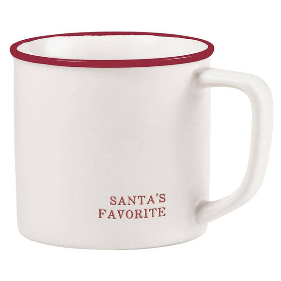 Santa's Pick Ceramic Coffee Mug - Dishwasher Safe
