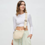 Ethereal - Woven Neoprene Crossbody Bag: Olive