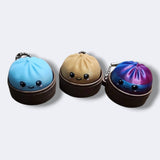 Dumpling Clicker Keychain: Multicolor