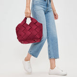 Resilience - Woven Neoprene Tote: Cream