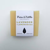 Lavender + Lemongrass Handmade Vegan Soap