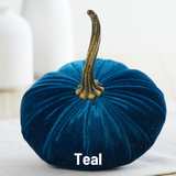 Pumpkin Small Velvet Fall Decor Gift for New Apartment Best: Harvest