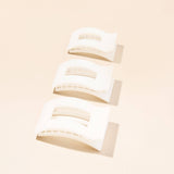 Flat Rectangle Hair Clip | Small | Coconut White