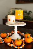 Candy Corn Ghost 12oz Icon Confetti Halloween Candle