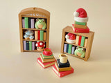 Book Stack - Mug Clicker Keychain