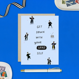 Grad Self Graduation Card