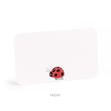 Ladybug Little Notes® Duo Set – Mini Notecards & Envelopes
