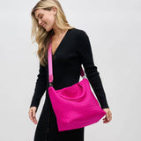 Sky's The Limit - Medium Woven Neoprene Tote: Wine