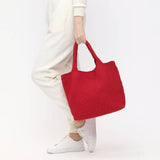 Sky's The Limit - Medium Woven Neoprene Tote: Wine