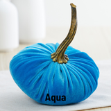 Pumpkin Small Velvet Fall Decor Gift for New Apartment Best: Harvest