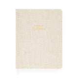 Undated Daily Planner, Flax