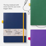 Bookaroo Bigger Things Notebook: Cream