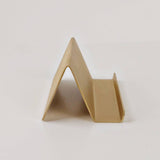 Brass card holder