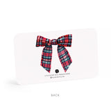 Plaid Bow Little Notes® – Mini Notecard Pack, Set of 55