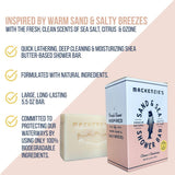Sand & Sea Shower Bar- 5.5 oz (12 qty)