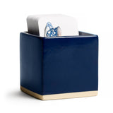 Navy Little Notes® Ceramic Desk Holder