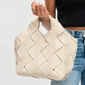 Resilience - Woven Neoprene Tote: Cream