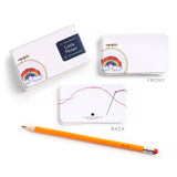 Rainbow Cross Stitch Little Notes® – Notecards, Set of 55