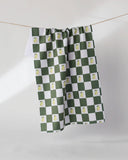Pear Checker Tea Towel